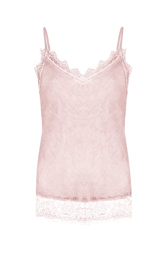 Romance Lace Top Pink – shoparchief, foto 1