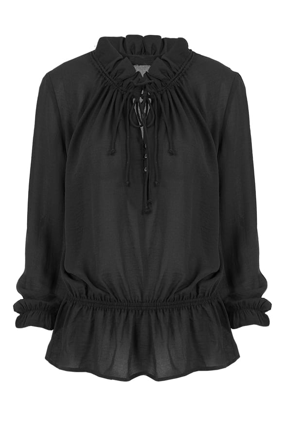 Victorian Silk Blouse – shoparchief, foto 1