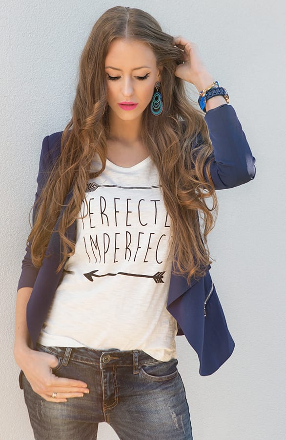 Perfectly Imperfect Top White – shoparchief, foto 3