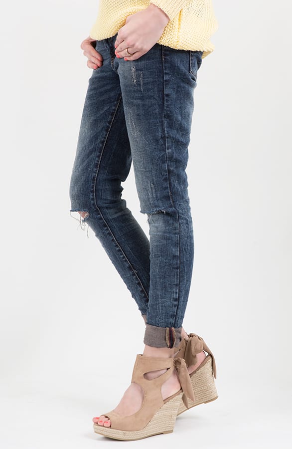 Suede Wedges Beige – shoparchief, foto 3
