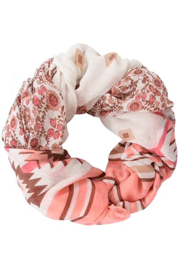 Blossom Aztec Sjaal Pink – shoparchief, foto 1
