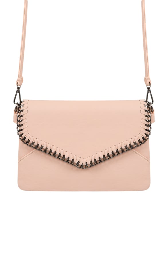 Chain Clutch Metal Pink – shoparchief, foto 1