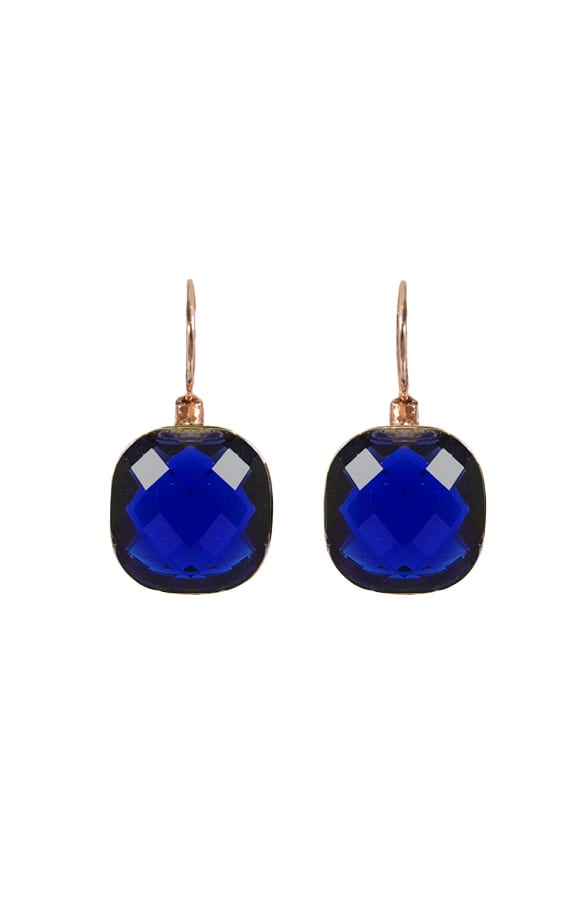 Crystal Oorbellen Navy – shoparchief, foto 1