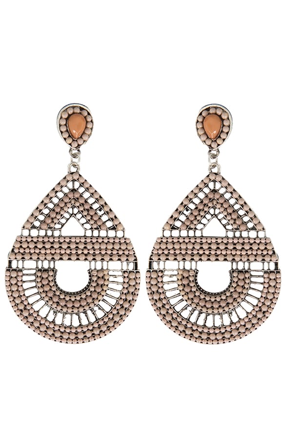 Egyptian Taupe Oorbellen – shoparchief, foto 1