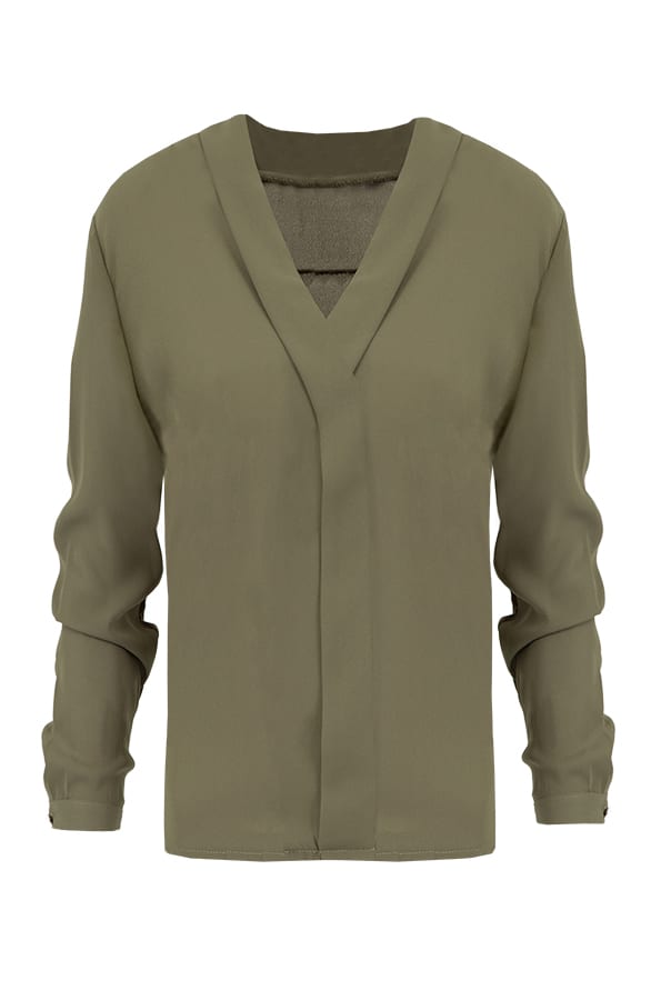 Femme Fatale Blouse Army – shoparchief, foto 1