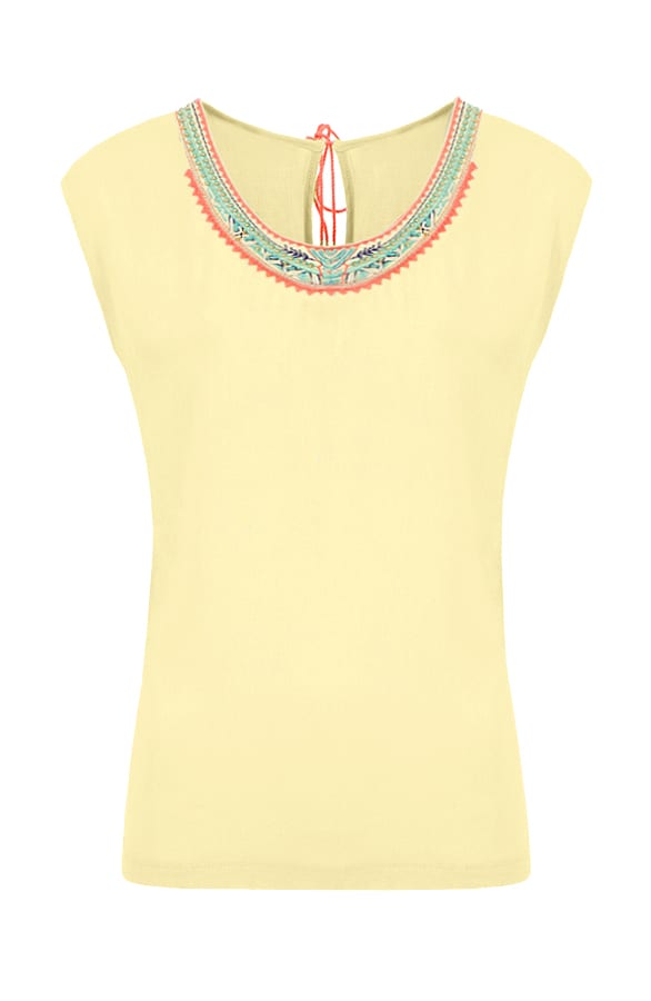 Indian Lovers Top Soft Yellow – shoparchief, foto 1