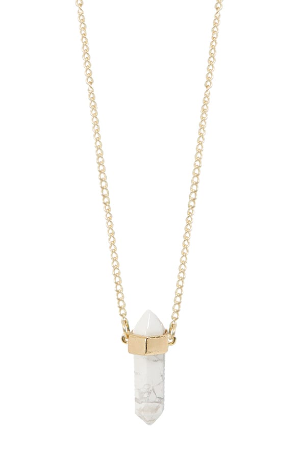 Marble Stone Ketting White – shoparchief, foto 1