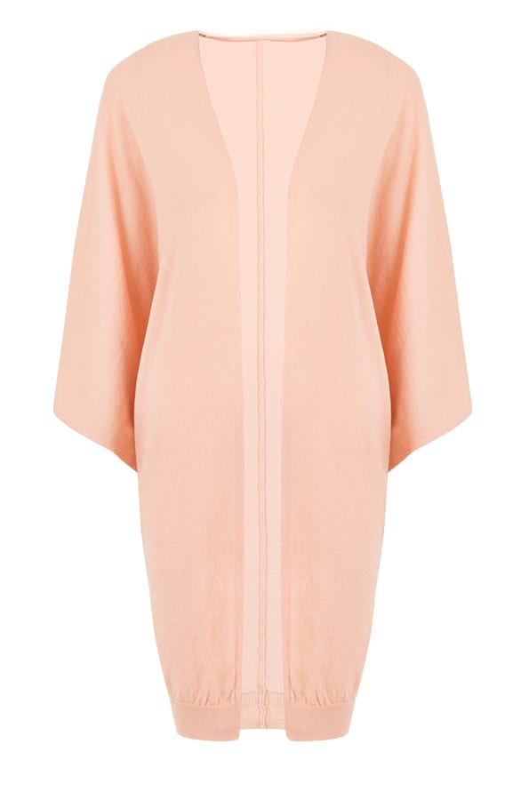 Oversized Split Cardigan Peach – shoparchief, foto 1