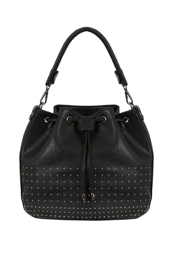 Pouch Bag Black Studs – shoparchief, foto 1