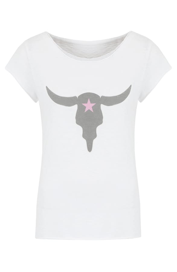 Skull Star Top Grey – shoparchief, foto 1