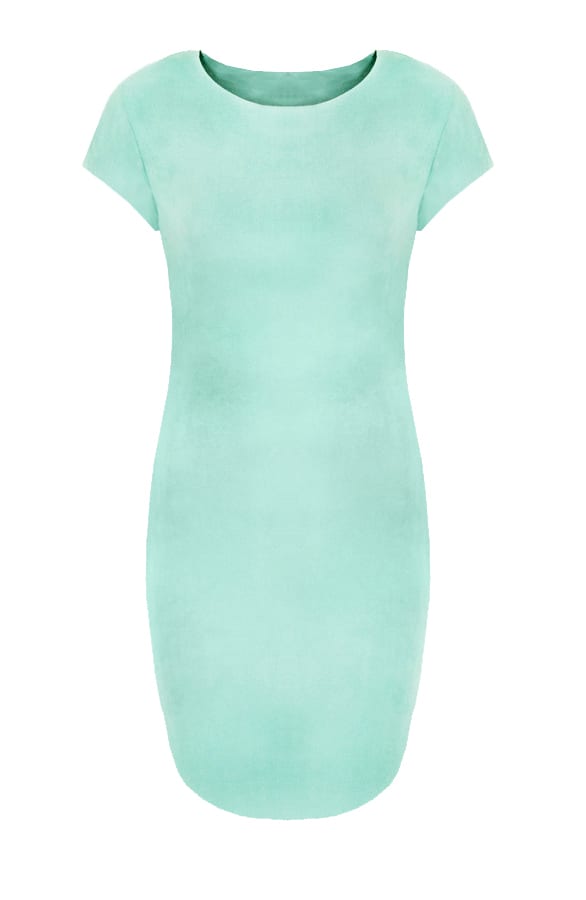 Suede Jurk 2.0 Mint – shoparchief, foto 1