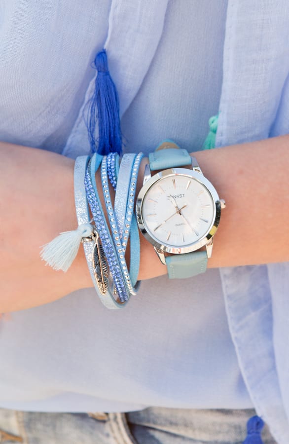Elegant Watch Baby Blue – shoparchief, foto 2