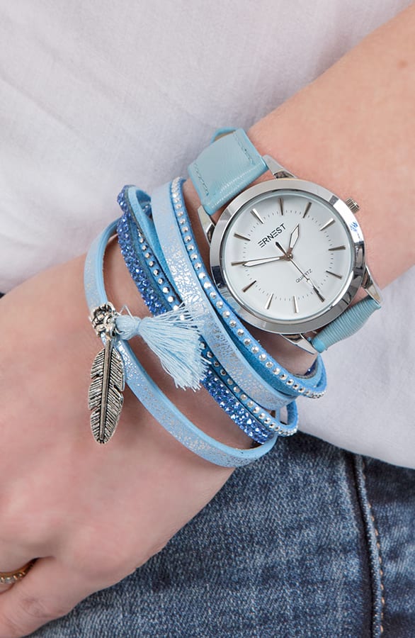 Elegant Watch Baby Blue – shoparchief, foto 5