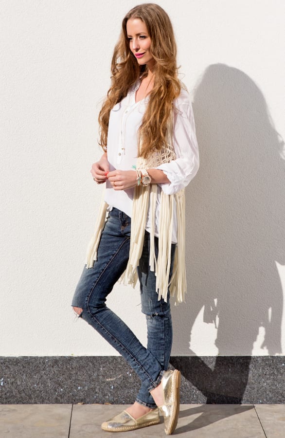 Metallic Espadrilles Gold – shoparchief, foto 2