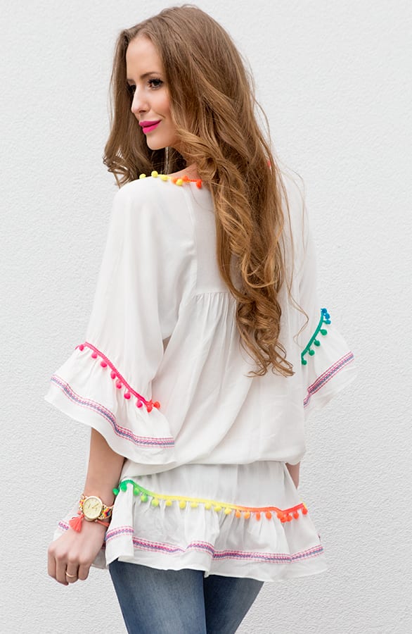Most Wanted Ibiza Tuniek Pompon – shoparchief, foto 4