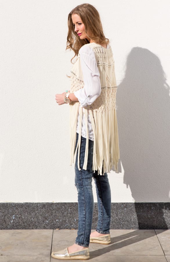 Metallic Espadrilles Gold – shoparchief, foto 4