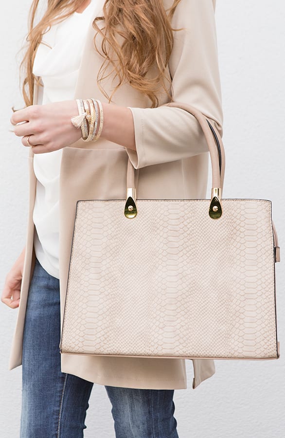 Snake Bag Taupe – shoparchief, foto 2