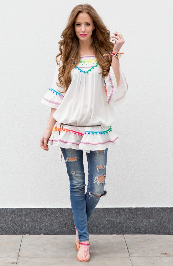 Most Wanted Ibiza Tuniek Pompon – shoparchief, foto 3