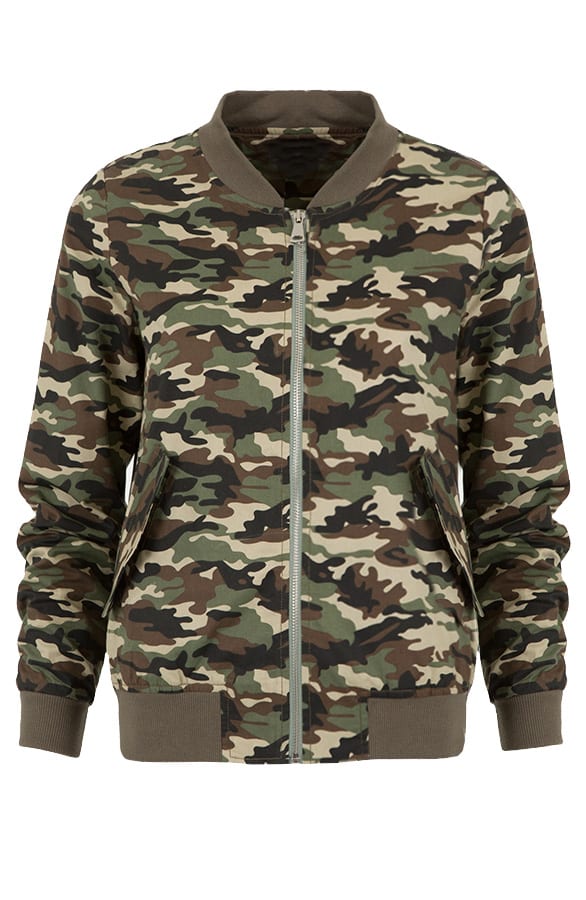 Bomber Jacket Army Military – shoparchief, foto 1