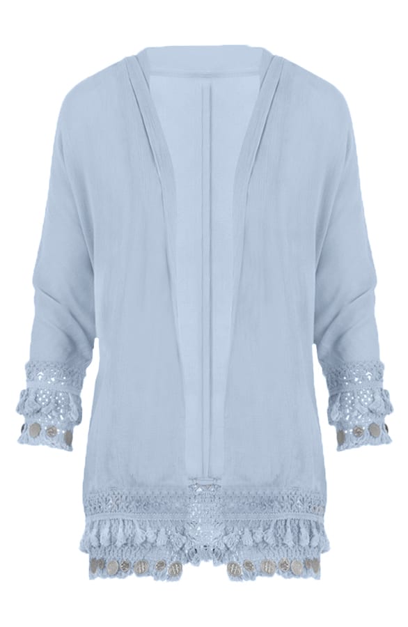 Coins Cardigan 2.0 Ice Blue – shoparchief, foto 1