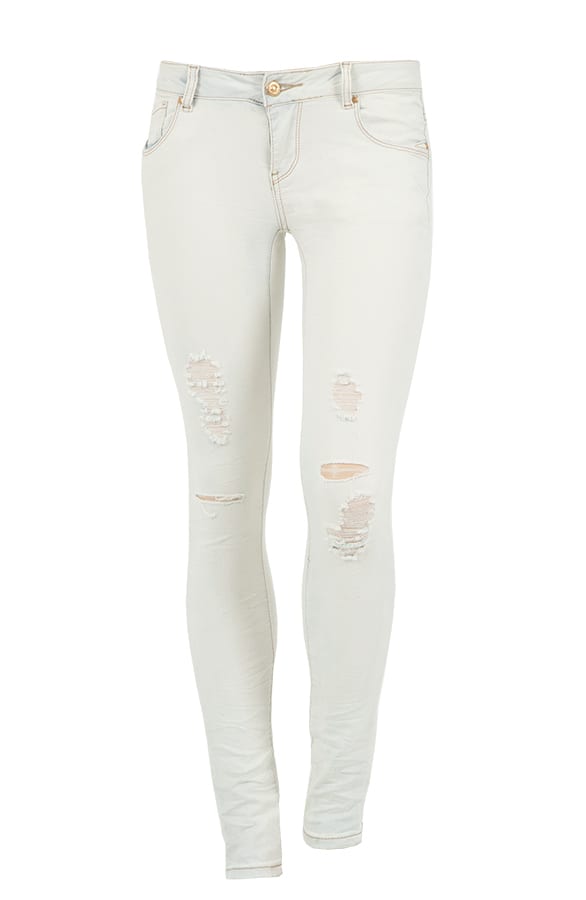 Damaged Light Jeans – shoparchief, foto 1
