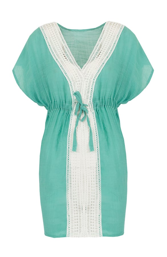 Fancy Lace Tuniek Turquoise – shoparchief, foto 1