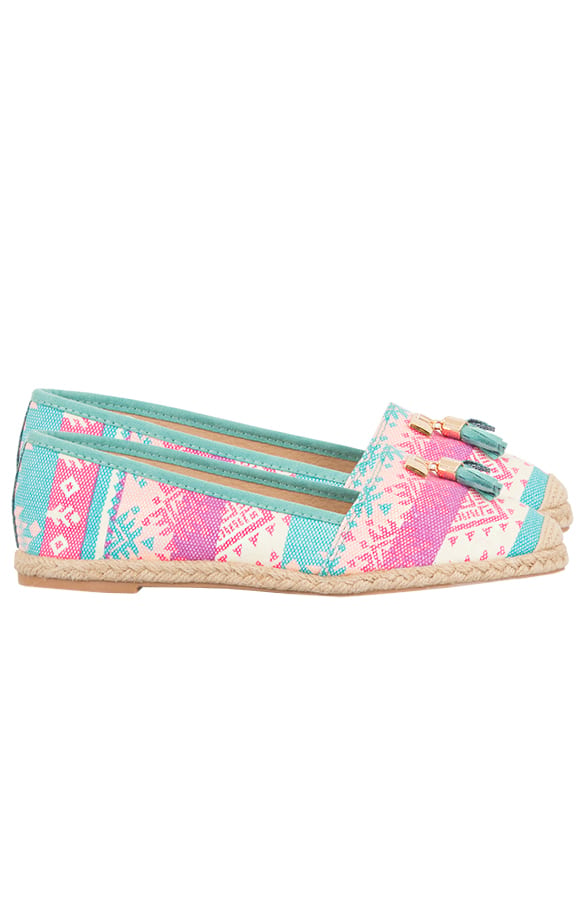 Full Color Aztec Espadrilles – shoparchief, foto 1