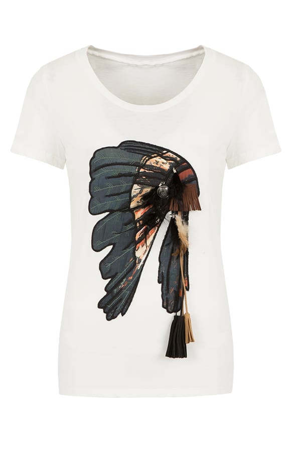 Indian Feather Top – shoparchief, foto 1