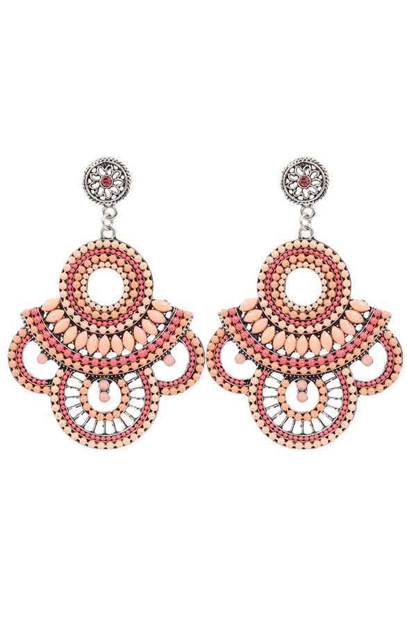 Luxury Peach Oorbellen 2.0 – shoparchief, foto 1