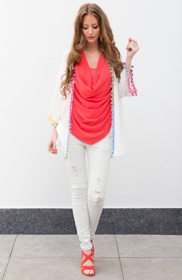 Musthave Paradise Cardigan White – shoparchief, foto 6