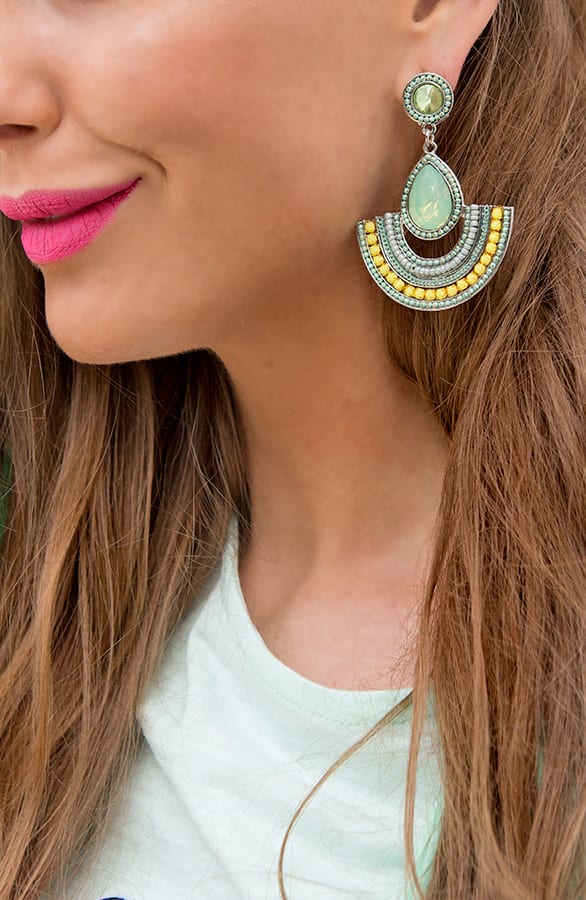 Pretty Lime Oorbellen – shoparchief, foto 3