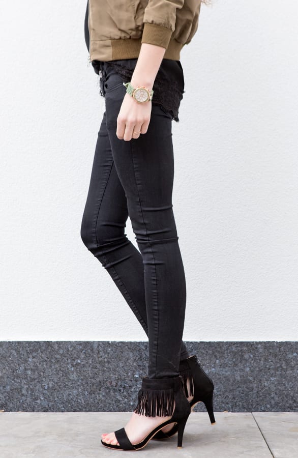 Fringe Heels Black – shoparchief, foto 2