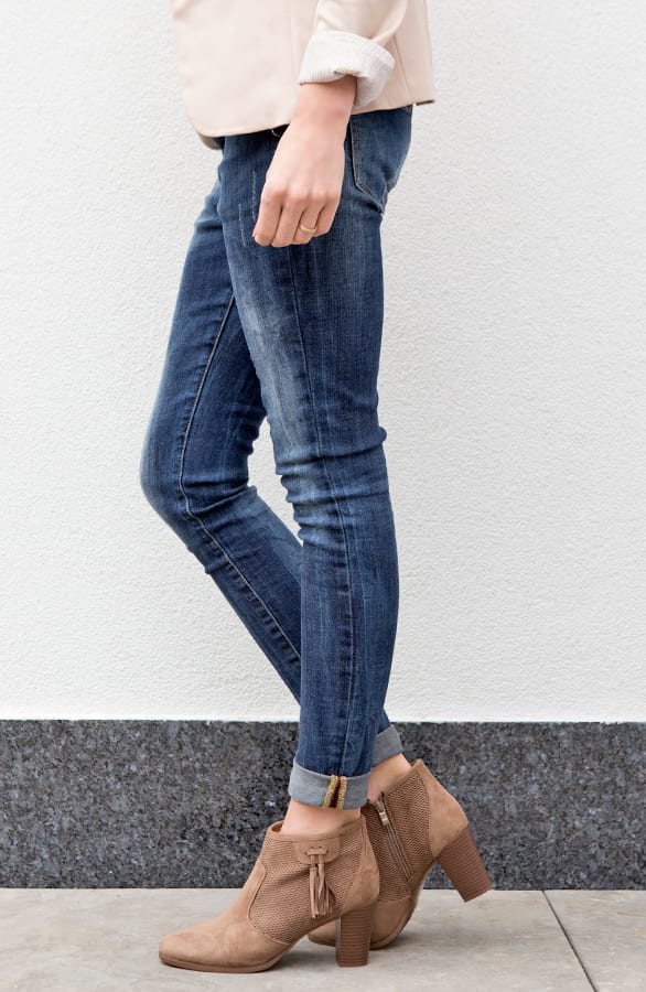 Bella Tassel Booties Taupe – shoparchief, foto 6