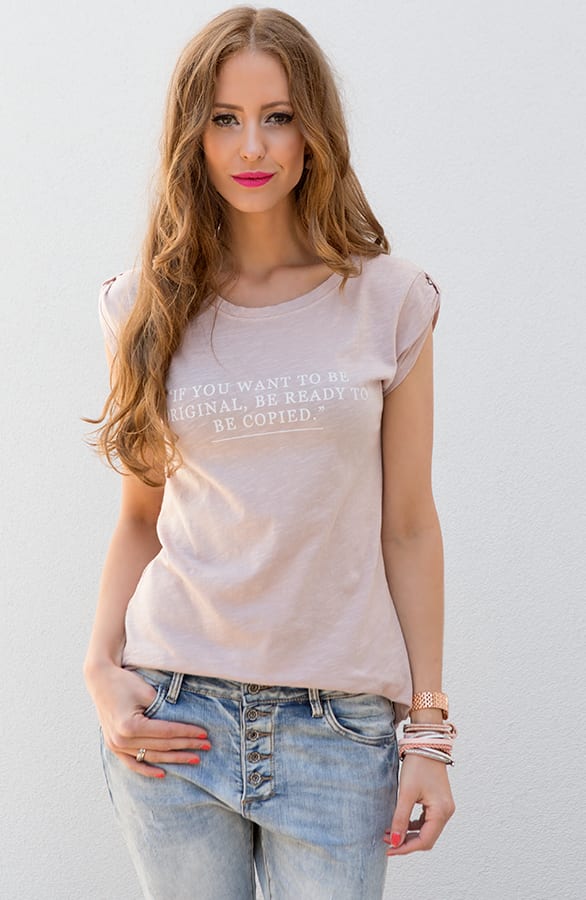 Be Original It Shirt 2.0 Pink – shoparchief, foto 2