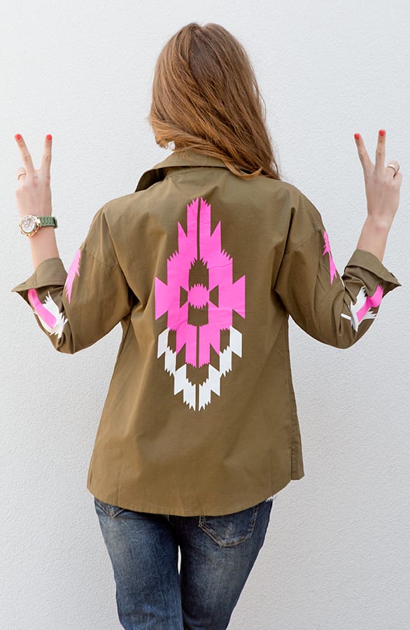 Aztec Parka Army – shoparchief, foto 3