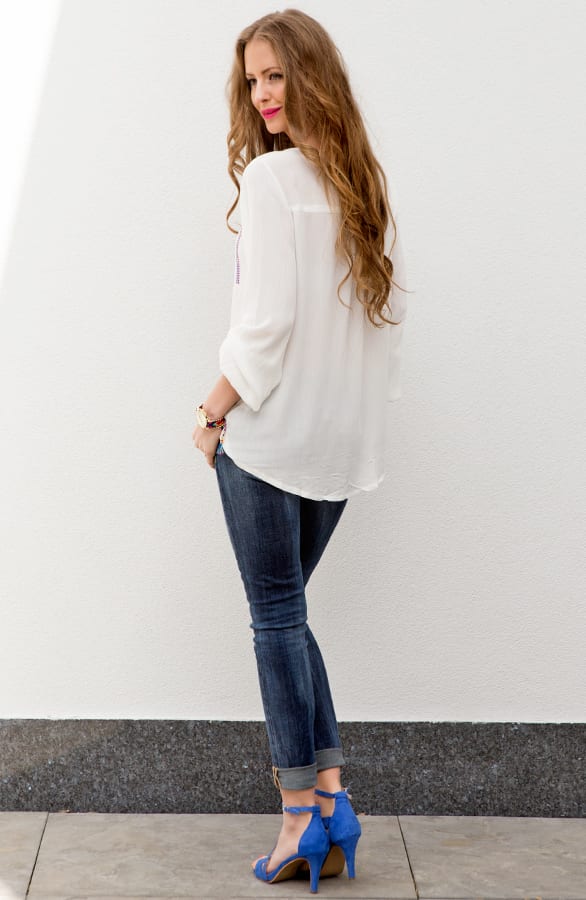 Wannahave Blouse Kobalt – shoparchief, foto 7