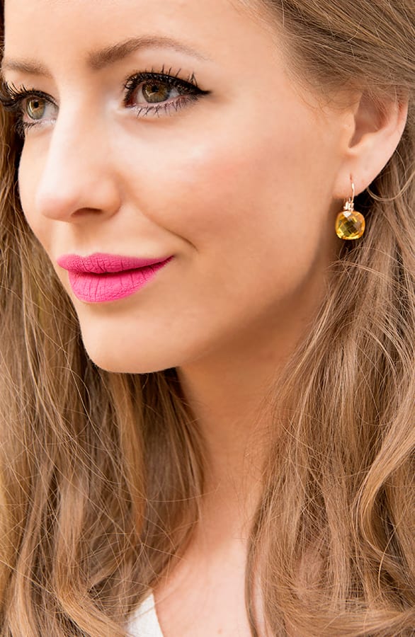 Crystal Oorbellen Yellow – shoparchief, foto 2