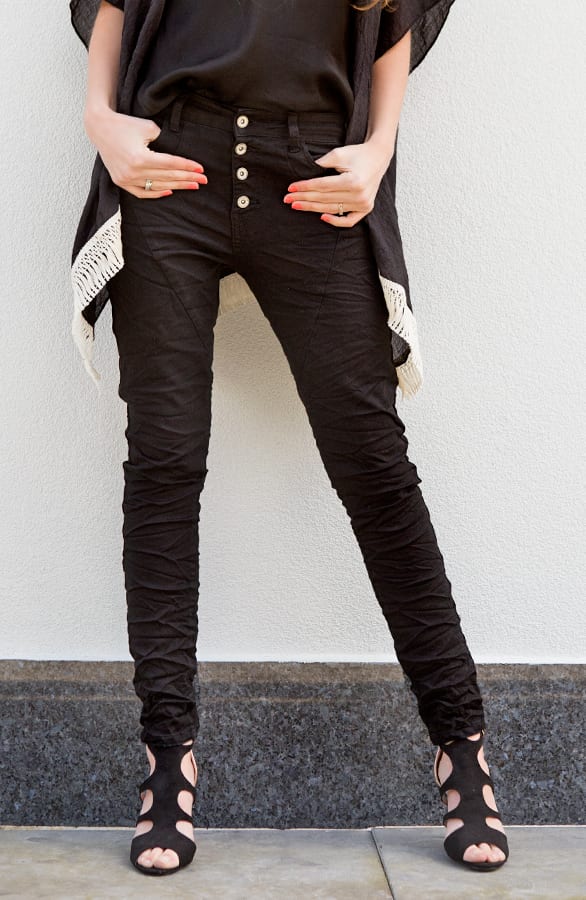 Heeled Sandals Black Rose – shoparchief, foto 4