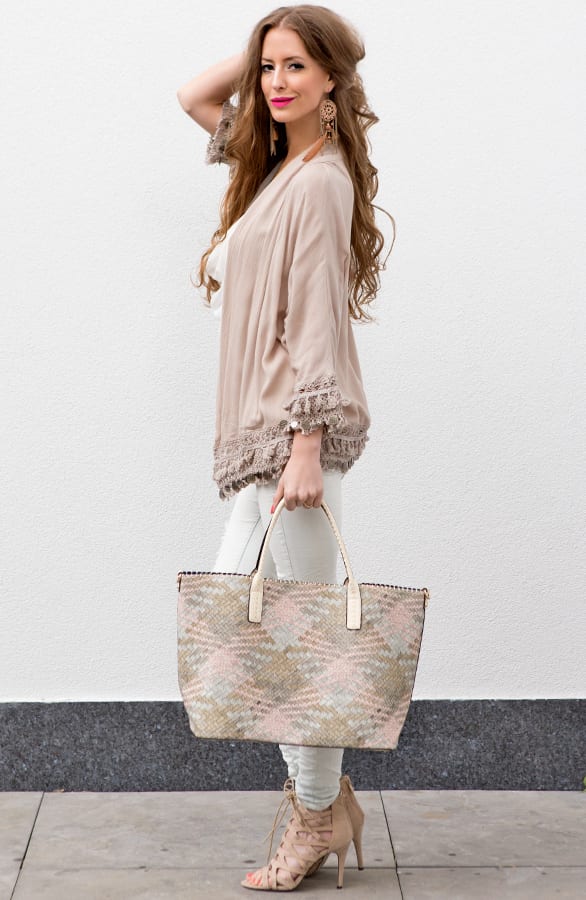 Musthave Woven Shopper Bag – shoparchief, foto 2