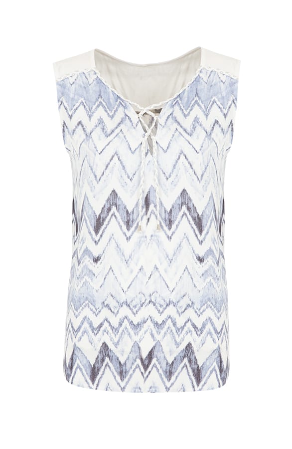Aztec Top Sky Blue – shoparchief, foto 1