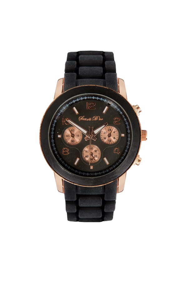 Black Classic Watch – shoparchief, foto 1