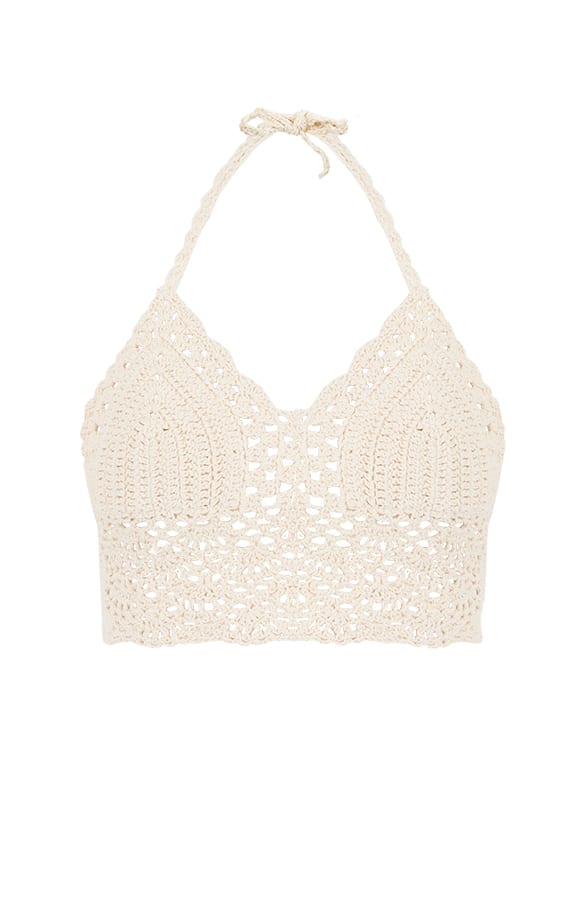 Crochet Top Beige – shoparchief, foto 1