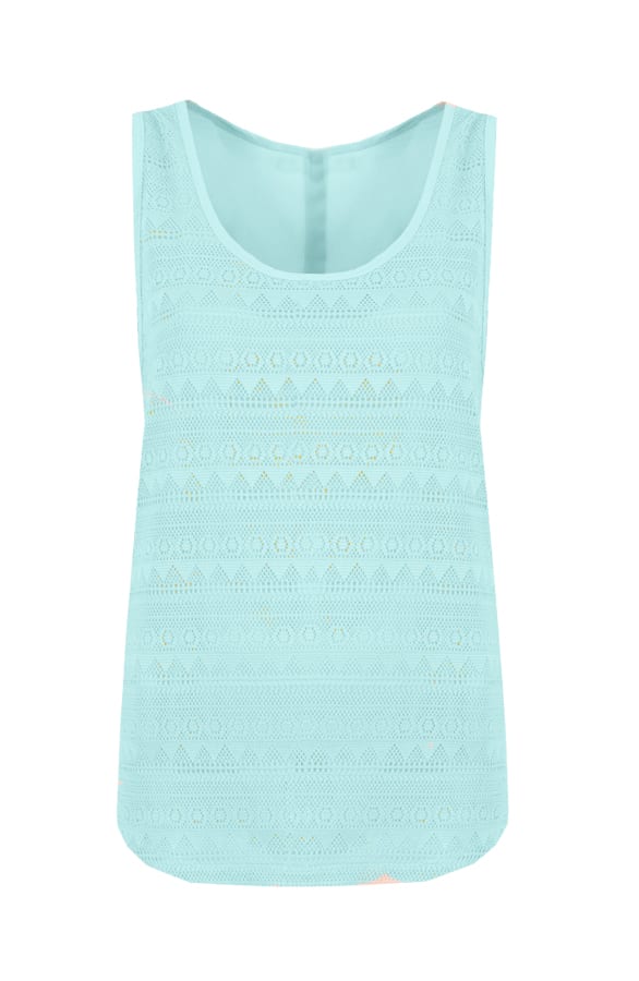Perfect Crochet Top Blue – shoparchief, foto 1
