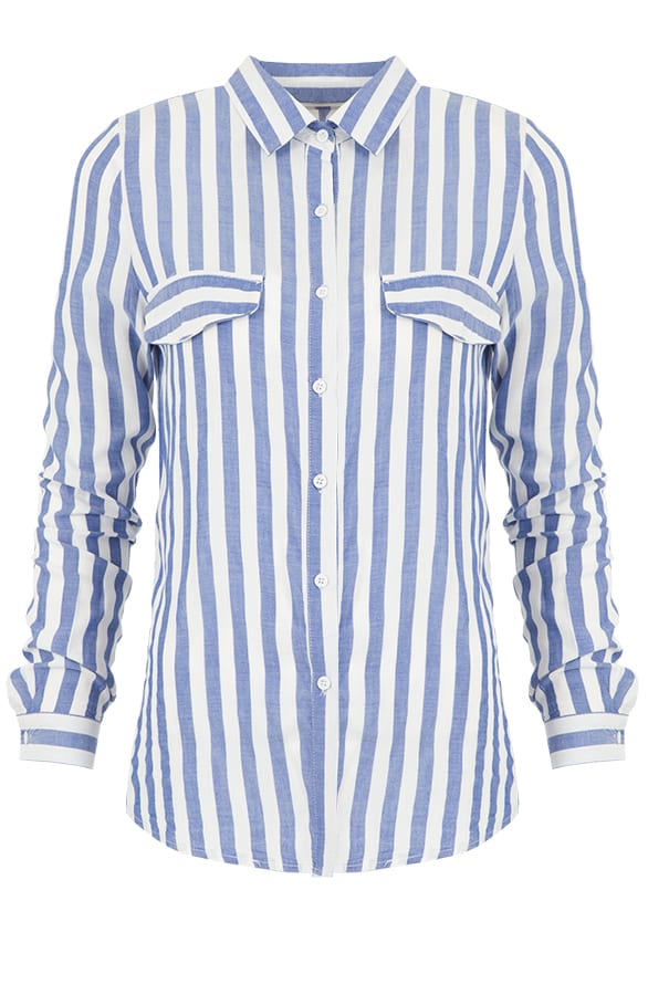 Striped Sky Blouse – shoparchief, foto 1