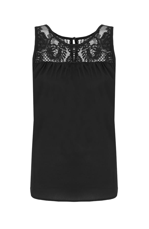 Wanted Top Lace Black – shoparchief, foto 1