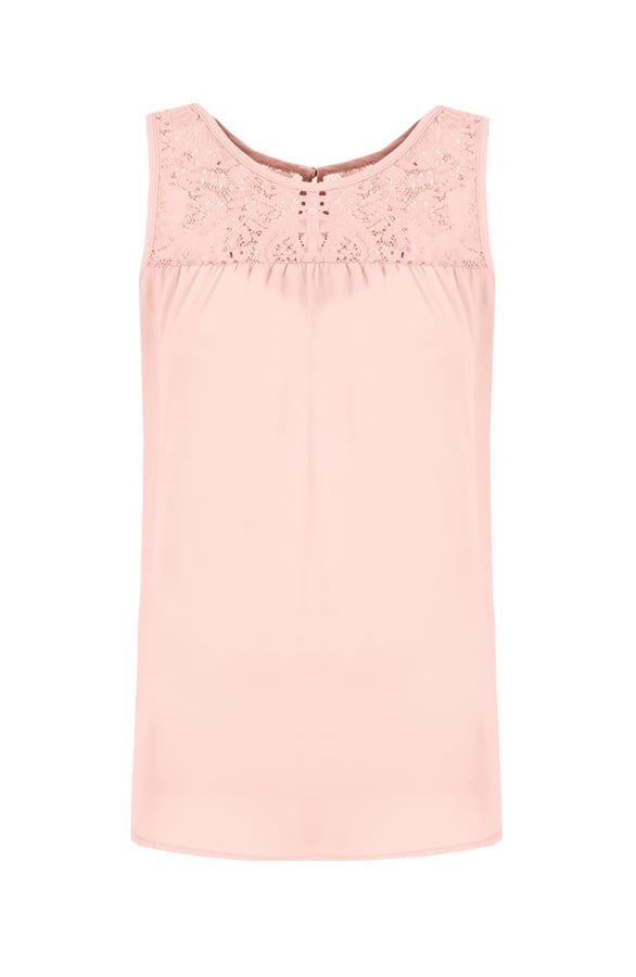 Wanted Top Lace Pink – shoparchief, foto 1