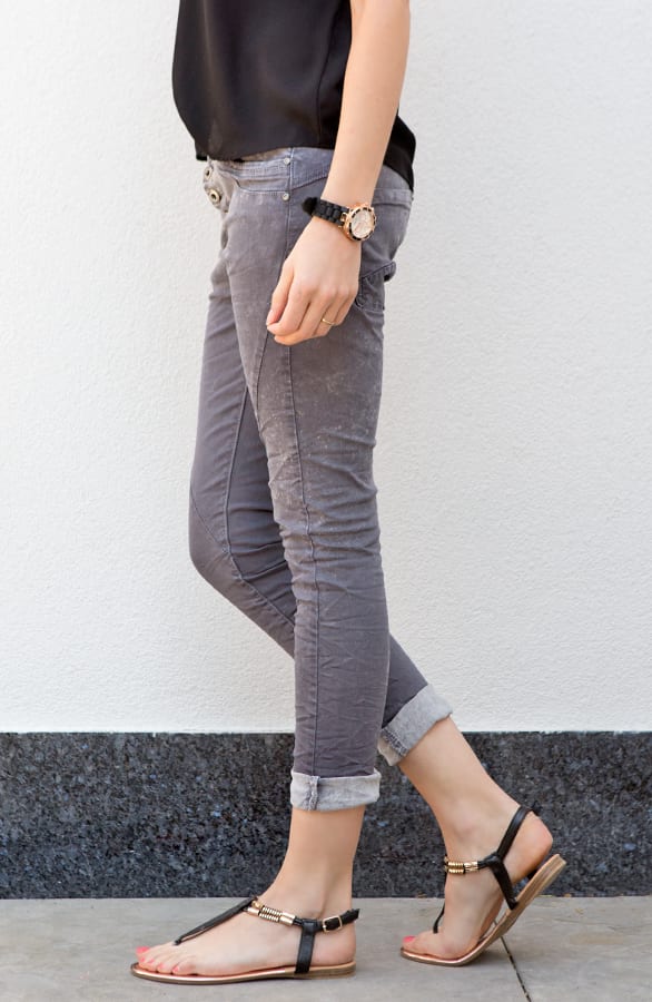 Chino Jeans Washed Grey – shoparchief, foto 3