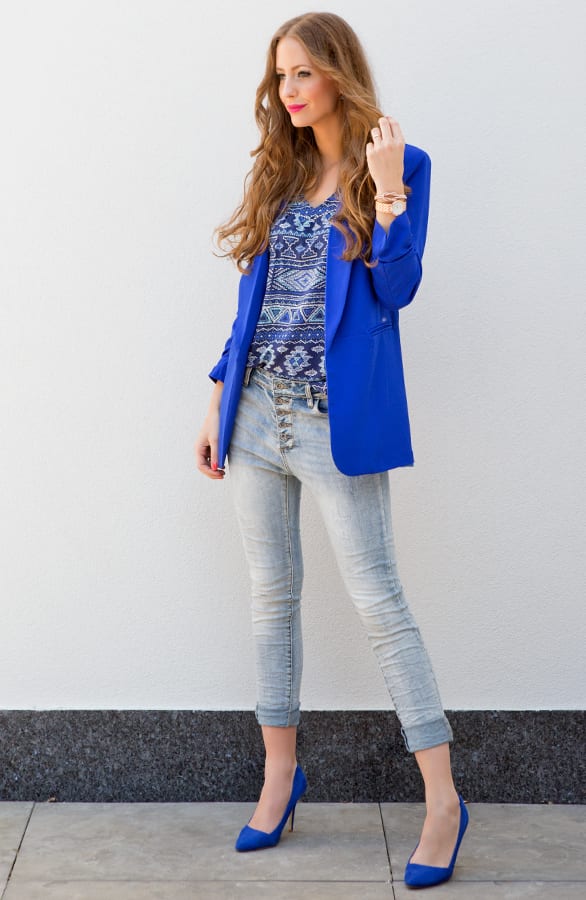 Riffle Blazer Kobalt – shoparchief, foto 4