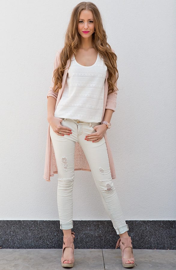 Long Cardigan Lover Pink – shoparchief, foto 2