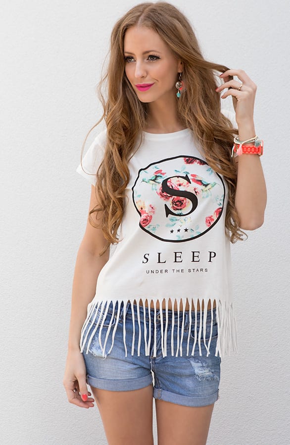 Festival Fringe Top White – shoparchief, foto 7